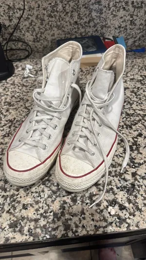 White Converse Men’s High-Top All Star thumbnail 2