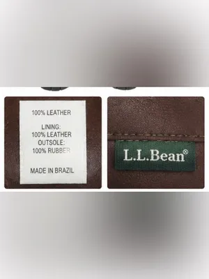 L.L.Bean Women’s Brown Leather Driving Loafers Moc Toe Flats Size 7.5M thumbnail 6