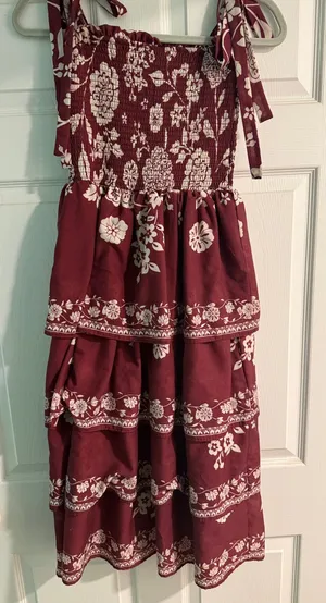Francesca's Dress Floral thumbnail 1