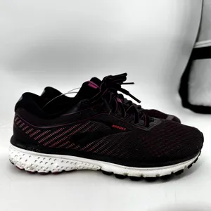 Brooks Ghost 12 Running Shoes Sneakers Road Dna Loft BioMoGo Black Purple 9 thumbnail 3