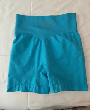 NikkiFONT Biker Shorts Blue thumbnail 2
