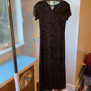 Vintage Brown Long‎ Dress thumbnail 8