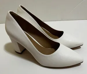 Idifu Classic White 3" Pumps Shoes 7.5 thumbnail 1
