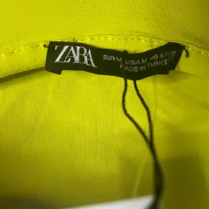 Zara Lime Green Dress With‎ Gathered Waist Size Medium thumbnail 9