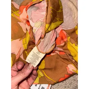 Anthropologie Tiny floral top thumbnail 4