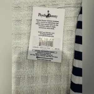 Psycho Bunny by Robert Godley Harbor Mist Stripe Pajamas Shorts Size Medium -NWT thumbnail 6