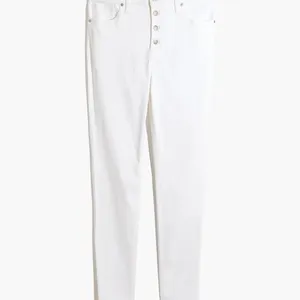 NWT Madewell 9" Mid-Rise Skinny Jeans white SZ-28 thumbnail 3