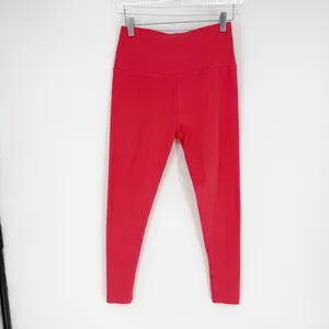 Beyond Yoga High Rise Space Dye Leggings Women's Size L Orange Activewear‎ thumbnail 2