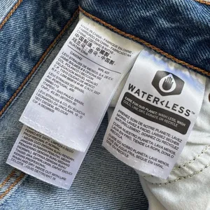 NWOT Levi Strauss Wedgie Straight Leg Light Blue Denim Jeans Size 28 thumbnail 6