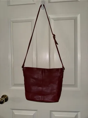 Vintage Etienne Aigner Brown Leather Crossbody Bag made in Korea thumbnail 6