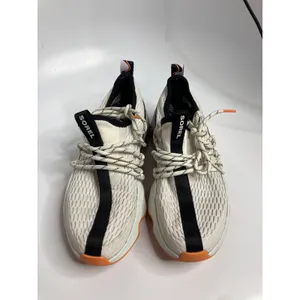Sorel Kinetic Impact Lace Sneakers Womens 6 White Orange Excellent NL4952-125 thumbnail 2