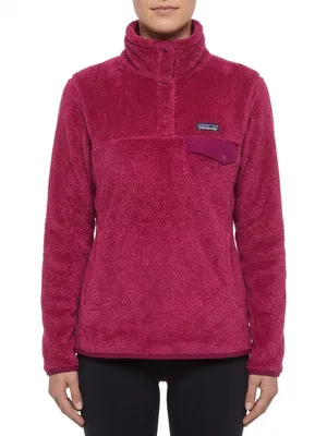 Patagonia Re-Tool Snap-T Fleece Rubellite Pink Women’s M thumbnail 1