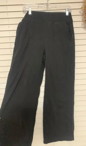 Black athletic sweatpants thumbnail 1
