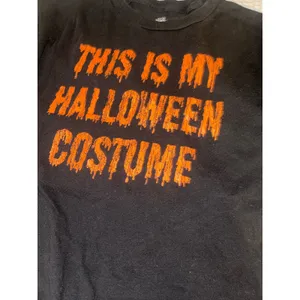“This is my Halloween Costume” T-Shirt - Size Small thumbnail 4