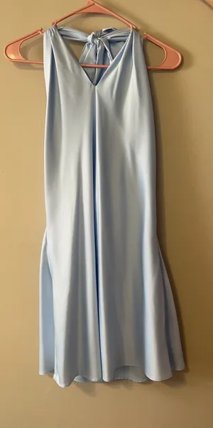 Blue dress thumbnail 1