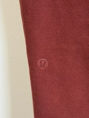 Lululemon Scuba High Rise Jogger Size 10 Terracotta Burnt Orange Fleece Pants thumbnail 5