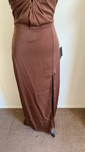 Lulus Brown Formal Brown Dress  thumbnail 2