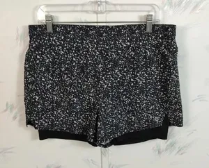Rbx Active Black Printed Shorts thumbnail 1
