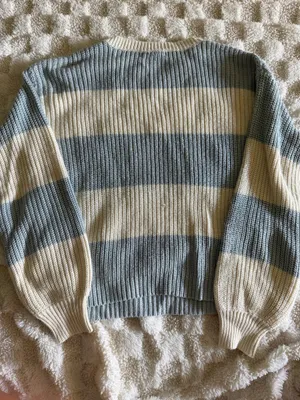 Copper key striped women’s sweater thumbnail 3