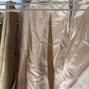 MJ Seattle Drape Coat Women’s One Size Camel Tan Brushed Cotton Cowl thumbnail 9
