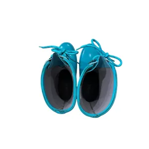 BOGS Urban Farmer Teal Lace Up Rain Boots Womens Size 8 Waterproof Garden chore thumbnail 5