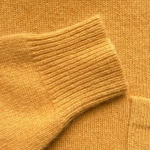 Jones New York Vintage Mustard Yellow Lambswool Angora Turtleneck Sweater Size P/M 80s 90s thumbnail 7