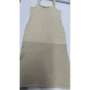 Universal Thread Womens XL Tan Knit Sleeveless Scoop Neck Midi Sweater Dress NWT thumbnail 8