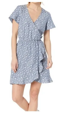 J Crew Mercantile Denim Floral Dress thumbnail 1