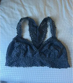 Aerie Bralette Lace Racerback thumbnail 3