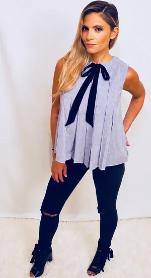 English Factory BowTie Blouse thumbnail 1