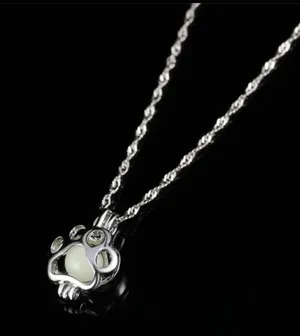 NWT Fashion Jewelry Paw Print Necklace thumbnail 2