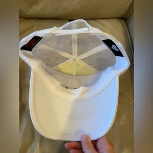 Ascot + Hart white “Happy Hour” trucker hat! Never worn! thumbnail 2