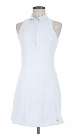 Alo Yoga Charmed Tennis Dress White M thumbnail 1