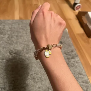 Pink and gold Hello Kitty bracelet #kawaii No flaws/hardly wear thumbnail 2