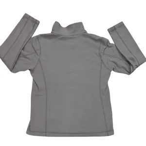 Patagonia Women’s Gray Micro D Quarter Zip Fleece Pullover size Medium thumbnail 4