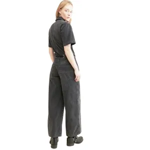FREE PEOPLE x WE THE FREE Boho Black Wash Edison Wide Leg Jumpsuit thumbnail 2