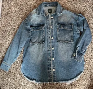 Long Denim Jacket thumbnail 2