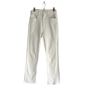 Mother Denim White High Waisted Rider Ankle Jeans Fairest Of Them All Size 26 thumbnail 2