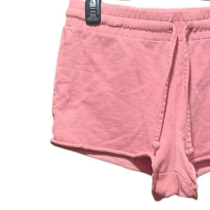 Peloton Unwind‎ French Terry Pink Lounge Shorts Size Small thumbnail 5