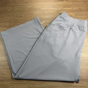 Halara Flex MicroWaffle Work Pants Women 2X Gray High Rise Wide Leg NWT thumbnail 11