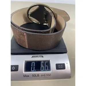 Y2K Chico’s Brown Patchwork Wide Belt M Rhinestone Geometric Buckle Boho Western thumbnail 15