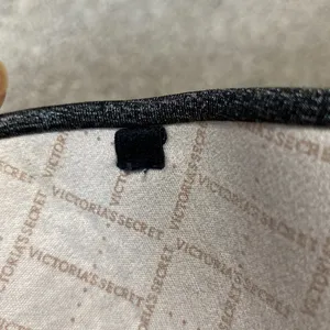 Victoria’s Secret Black Marl Strapless T-Shirt Lightly Lined Bra Size 34 B thumbnail 5
