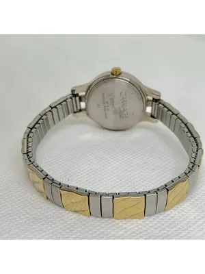Carriage by timex women’s silver gold tone quartz analog watch 24mm running thumbnail 5
