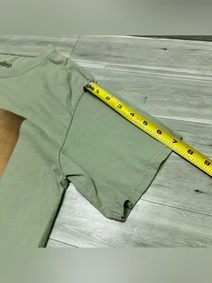 Billie Eilish Graphic Tee in Light Sage Green S thumbnail 7