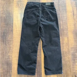 Madewell Slim Wide Leg Crop Jeans In Lunar Wash Women’s Size 28 thumbnail 4