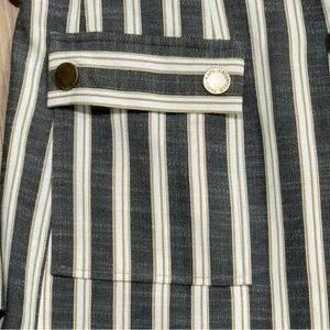 Karl Lagerfield Paris Striped Long Blazer Jacket Women’s 4 thumbnail 4