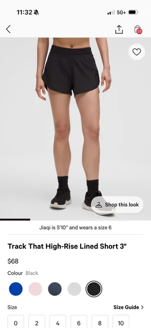 Lululemon Track That Shorts 3" thumbnail 3