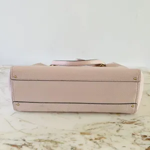 TORY BURCH Solid Baby Pink Soft Leather Shoulder Bag thumbnail 4