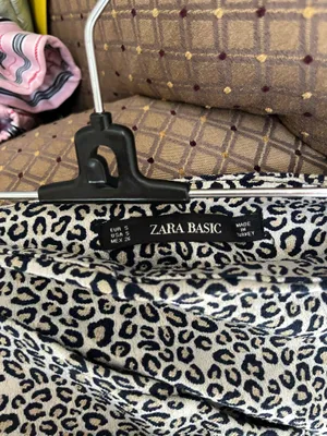 ZARA Cheetah Print Skirt thumbnail 3