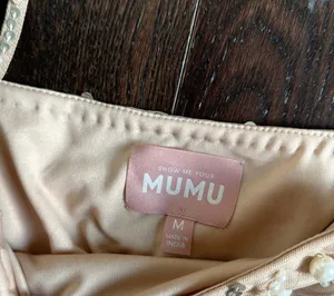 Show Me Your Mumu Pearly Top thumbnail 5